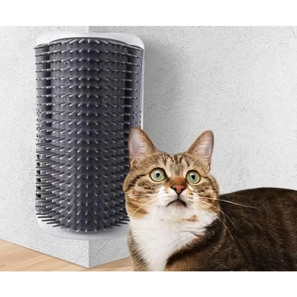1PC Cat Scrubs Cat Comb Massage Brush Corner Itch Relief Silicone Pet Products Cat Accessories Pet