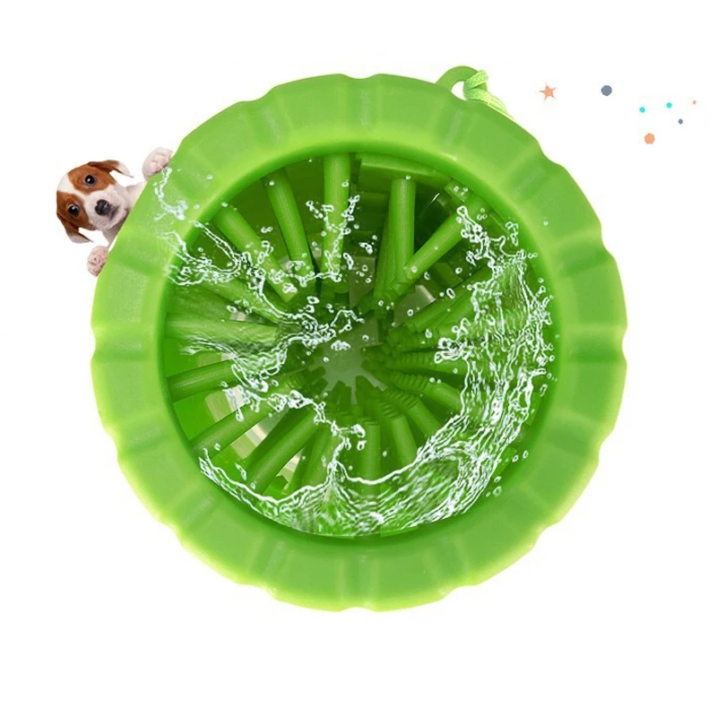 Pet Dog Foot Wash Artifact Cat Puppy Foot Cup Wash Paw Cleaning Free Scrub Automatic Foot Wash Pet Cup Pet Dog Products